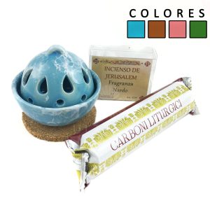 QUEMADOR INCIENSO CERAMICA